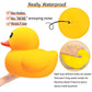 Giant Rubber Yellow Duck,Kalafona 13 Inch Large Giant Jumbo Duck Bath Toy No 'Bebe' Noise No Hole Bathtub Toys For Baby Shower B