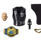 Wwe Mattel Ultimate Edition Stone Cold Steve Austin Action Figure, 6-In / 15.24-Cm, With Interchangeable Heads, Swappable Hands & Entrance Gear For Ages 8 Years Old & Up