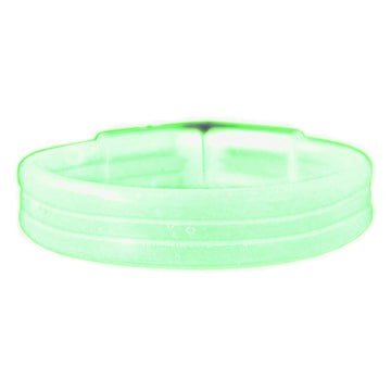Blinkee Wide Glow Stick 8 Inch Bracelet Green Pack of 30