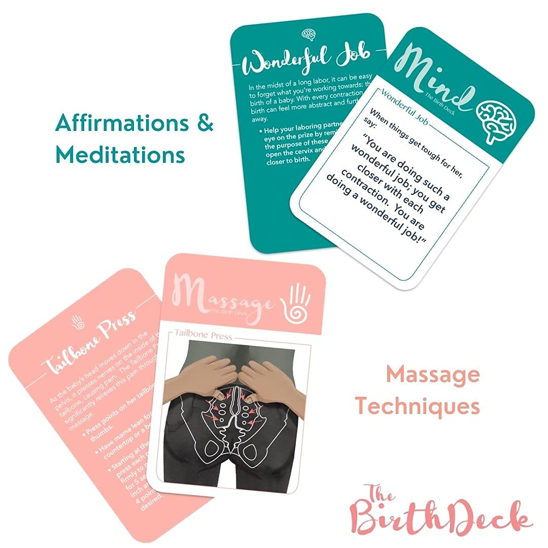 The Birth Deck: 50 Ways To Comfort A Woman In Labor, By Sara Lyon