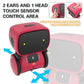 98K Robot Toys - Rechargeable Interactive Talking Robots with Voice & Touch Sensors, Red, Plastic, for Kids Age 3+
