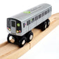 Muni Pals Munipals New York City Subway Wooden Railway (B Division) G Train/Bklyn-Queens Crosstown Local-Child Safe And Tested W