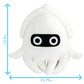 Club Mocchi Mocchi Super Mario Blooper Plush - 15 Inch Squishy White Plushie - Model E73082