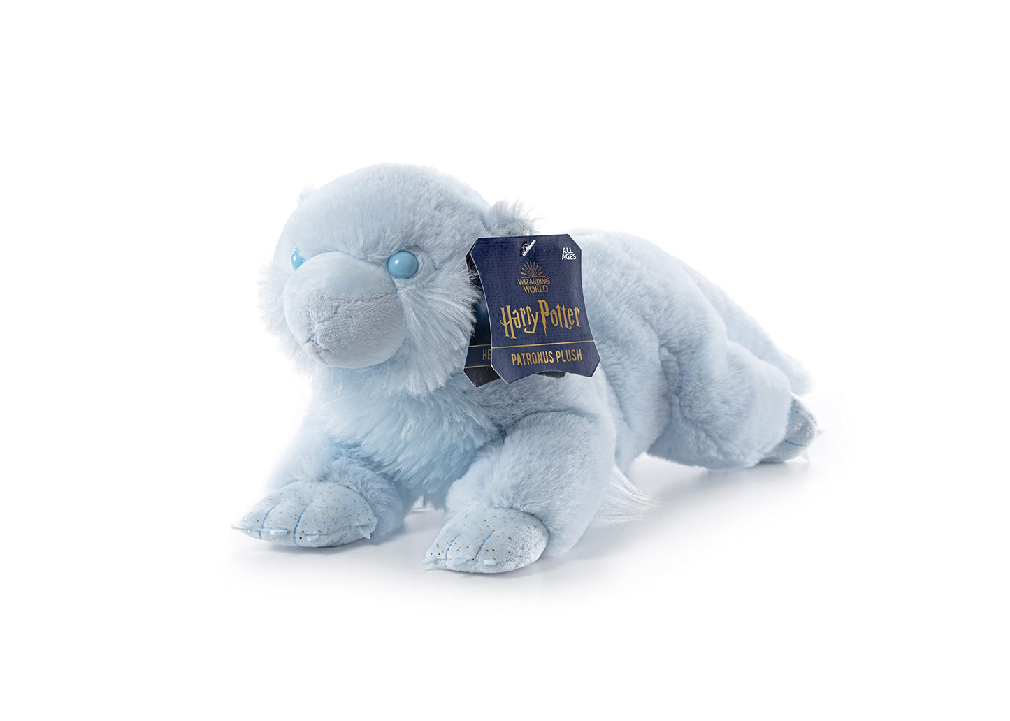 The Noble Collection Harry Potter Patronus Plush Otter - Hermione Granger, Multicoloured, Model NN8453, Polyester