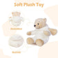 My Oli 7'' Plush Bear Costumed Lamb Hooded Stuffed Animal Bear Stuffed Lamb Plush Toys Gift For Kids Boys Girls