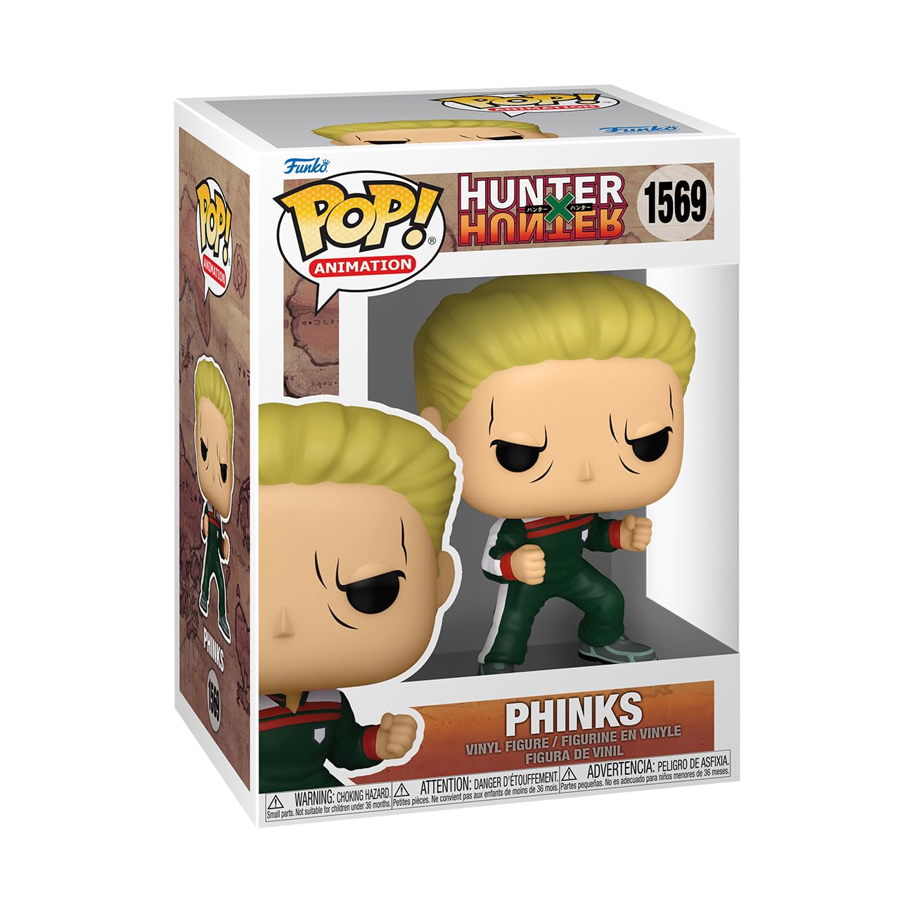 Funko Pop! Animation: Hunter X Hunter - Phinks Magcub - Hunter X Hunter (Hxh) - Collectable Vinyl Figure - Gift Idea - Official Merchandise - For Kids & Adults - Anime Fans