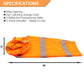 Anley 40-Inch Windsock - Rip-stop Polyester Wind Direction Sock - Orange