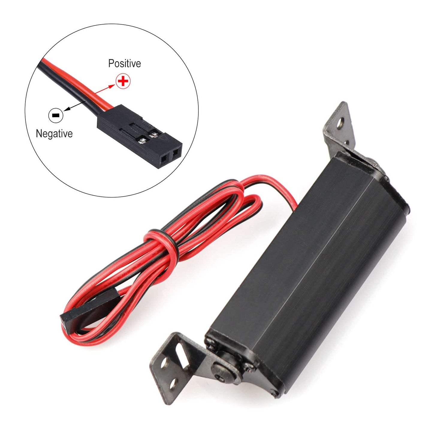 RC Light Bar 53mm LED Light Kit for Traxxas Axial Arrma Redcat 1/10 1/8 1/24 RC Car Truck Accessories
