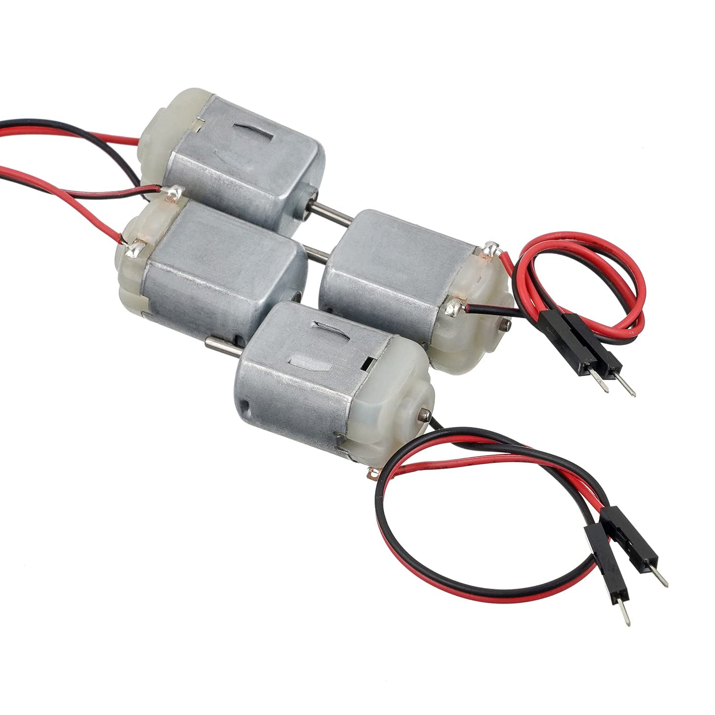 Bojack 4 Pcs Type 130 Ek1450 1 V- 6 V Volt Miniature Dc Toy Motors For Arduino Hobby Diy Projects