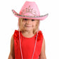 Funny Party Hats - Pink Cowgirl Hat - Childrens Cowgirl Costume Hat -Girls Cowboy Hat -Light Up Blinking Crown Tiara