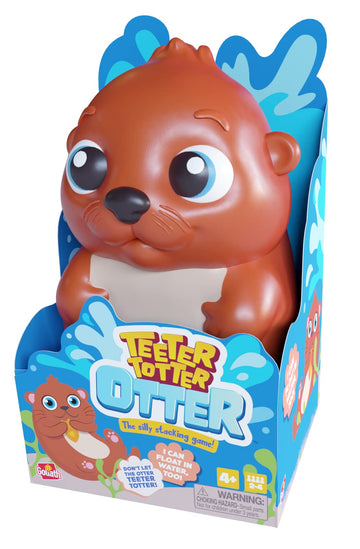 Goliath Teeter Totter Otter Game - Silly Stacking Floating Balance Game - Kids Games, 2-4 Players, Ages 4+