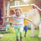 Jasonwell Unicorn Sprinkler Inflatable Unicorn Water Toys Outdoor Inflatable Ginormous Unicorn Yard Sprinkler For Kids (L)