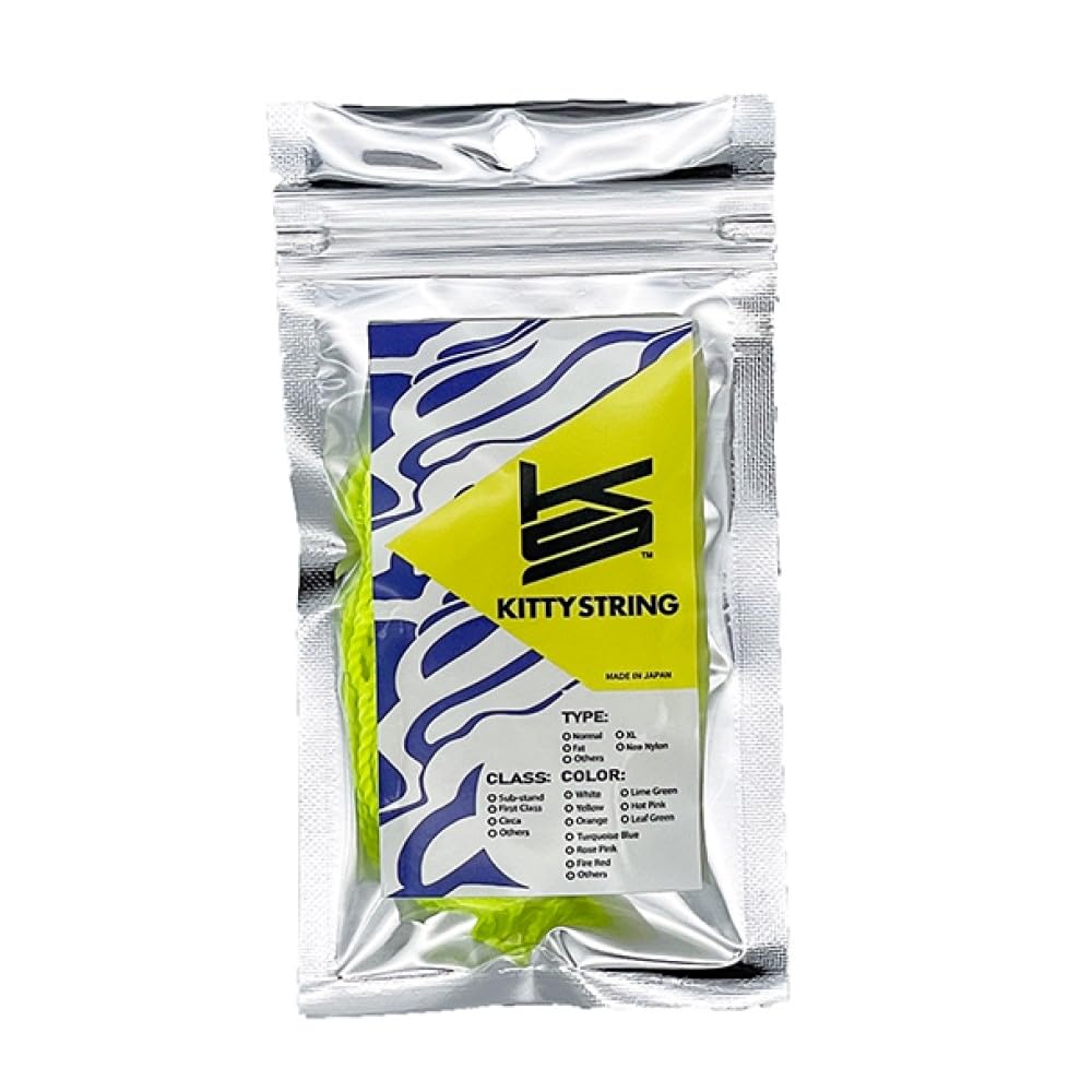 Kitty String First Class Pack of 10 Yo-Yo String - XL YoYo String (Yellow)