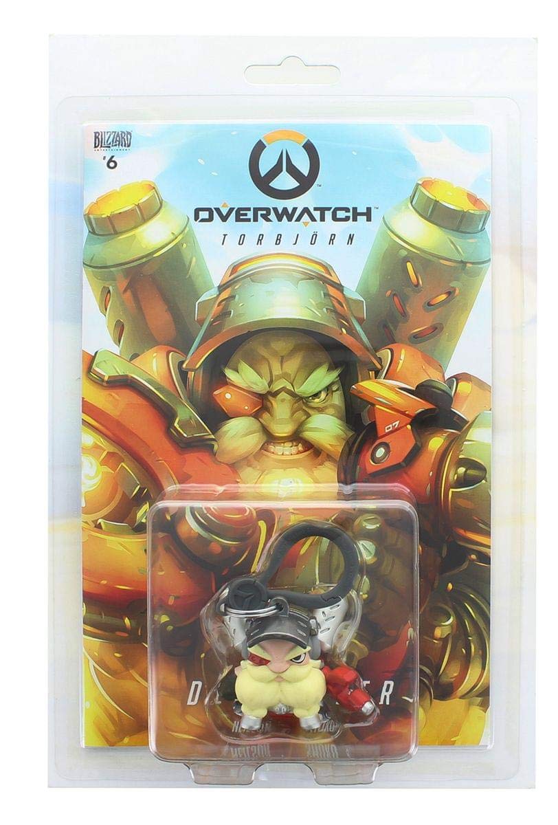 Ucc Distributing Ovewatch Hanger Mini Figure & Comic Book Set - Torbjorn