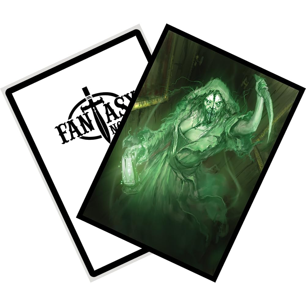 Fantasy North - Lady Donahue - Murderous Apparition - 100 Smooth Matte Tcg Trading Card Sleeves - Fits Magic Mtg Commander Pokem