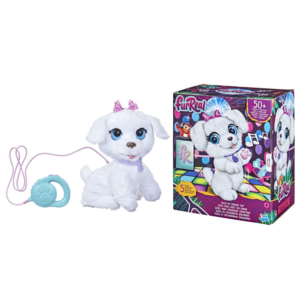Furreal Gogo My Dancin' Pup Interactive Toy, Electronic Pet, Dancing Toy, 50+ Sounds And Reactions, 5 Different Songs, Ages 4 And Up