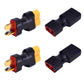 LINSYRC 2 Pairs XT60 to T-Plug Connector RC Male Female Adapter for RC Car Plane Lipo Battery ESC