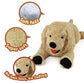 Lotfancy Dog Stuffed Animals, 26'' Cuddly Golden Retriever Stuffed Animals, Dog Plush Toy, Large Stuffed Dog, Beige