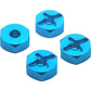 4Pack Vgoohobby RC Wheel Axle Shaft Locknuts with 7mm to 12mm Wheel Hex Hub Convert Adapter Compatible with Wltoys A959 A969 A97