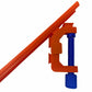 Hot Wheels Compatible Track C Clamp (Orange/Blue)