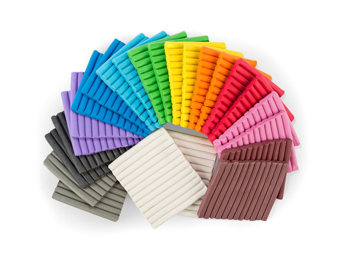 Crayola Modeling Clay Classpack (24 Packs), Bulk Modeling Clay for Kids, 12 Colors, Nontoxic, Classroom Supplies for Kids Arts &