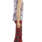 Barbie Ken Fashionistas Doll #176 With Sculpted Brunette Ombre-Tipped Hair Wearing A Sleeveless Tie-Dye Shirt, Red Plaid Pants &
