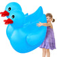 Hungdao 2 Pack 4 Feet Giant Inflatable Duck Huge Rubber Duck Large Blow Up Duck Inflatable Duck Pool Float For Kids Summer Beach Swimming Pool Party Decoration, 48 X 42 X 44 Inch (Yellow)
