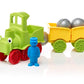Smartmax My First Animal Train Stem Magnetic Discovery Play Set With Moving Train And Soft Animals For Ages 1-5