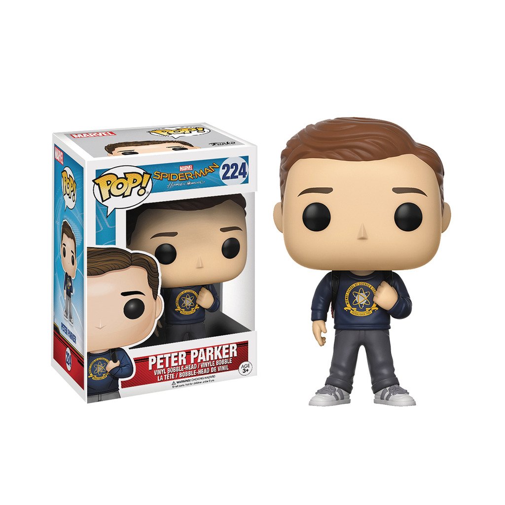 Funko Pop Marvel Spider-Man Homecoming Peter Parker Action Figure
