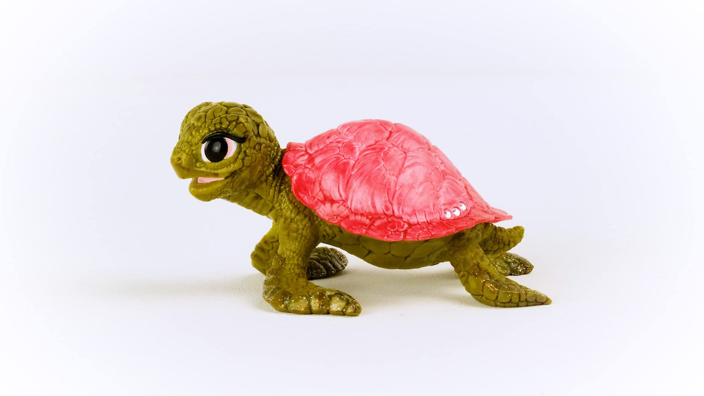 Schleich Bayala New 2023, Mythical Creature Ocean Animal Toys For Kids, Pink Sapphire Turtle Toy Figurine, Ages 5+