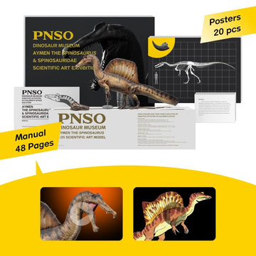 Pnso Dinosaur Museums Series (Aymen The Spinosaurus 1:35 Scientific Art Model)