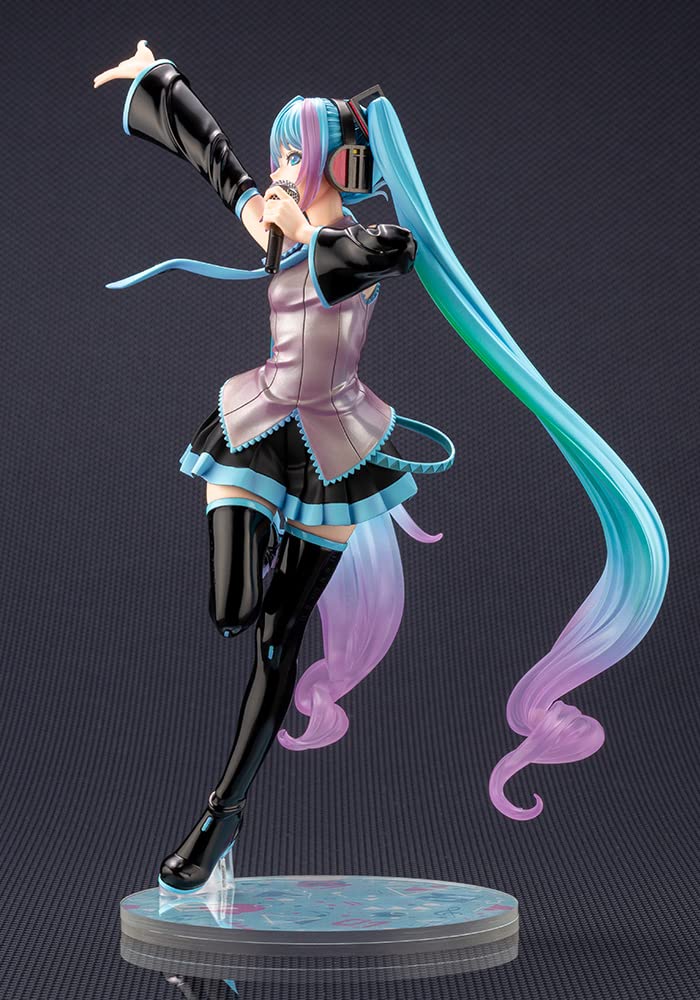 Kotobukiya Hatsune Miku Feat. My Little Pony Bishoujo Statue, Multicolor