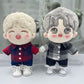 Niannyyhouse 10Cm 15Cm 20Cm Plush Doll Clothes Solid Pants Flip Over Jeans Soft Stuffed Plush Toy Dress Up Accessories (A1, 20Cm