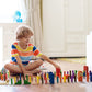Calmado - 1000 Pcs Wooden Dominos For Kids - Domino Toys For Outdoor Or Indoor Game, Dominos For Kids Ages 4-12 Including Bag, I