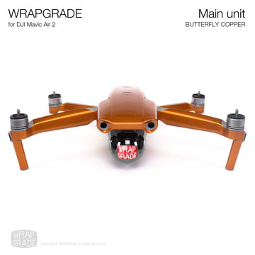 Wrapgrade Main Unit Skin Compatible With Dji Mavic Air 2 (Butterfly Copper)