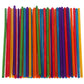 Toyvian 50Pcs Color Stick Set Wood Tools Kid Tools Rhythm Sticks For Kids Musical Beating Sticks Drum Sticks For Replacement Beg