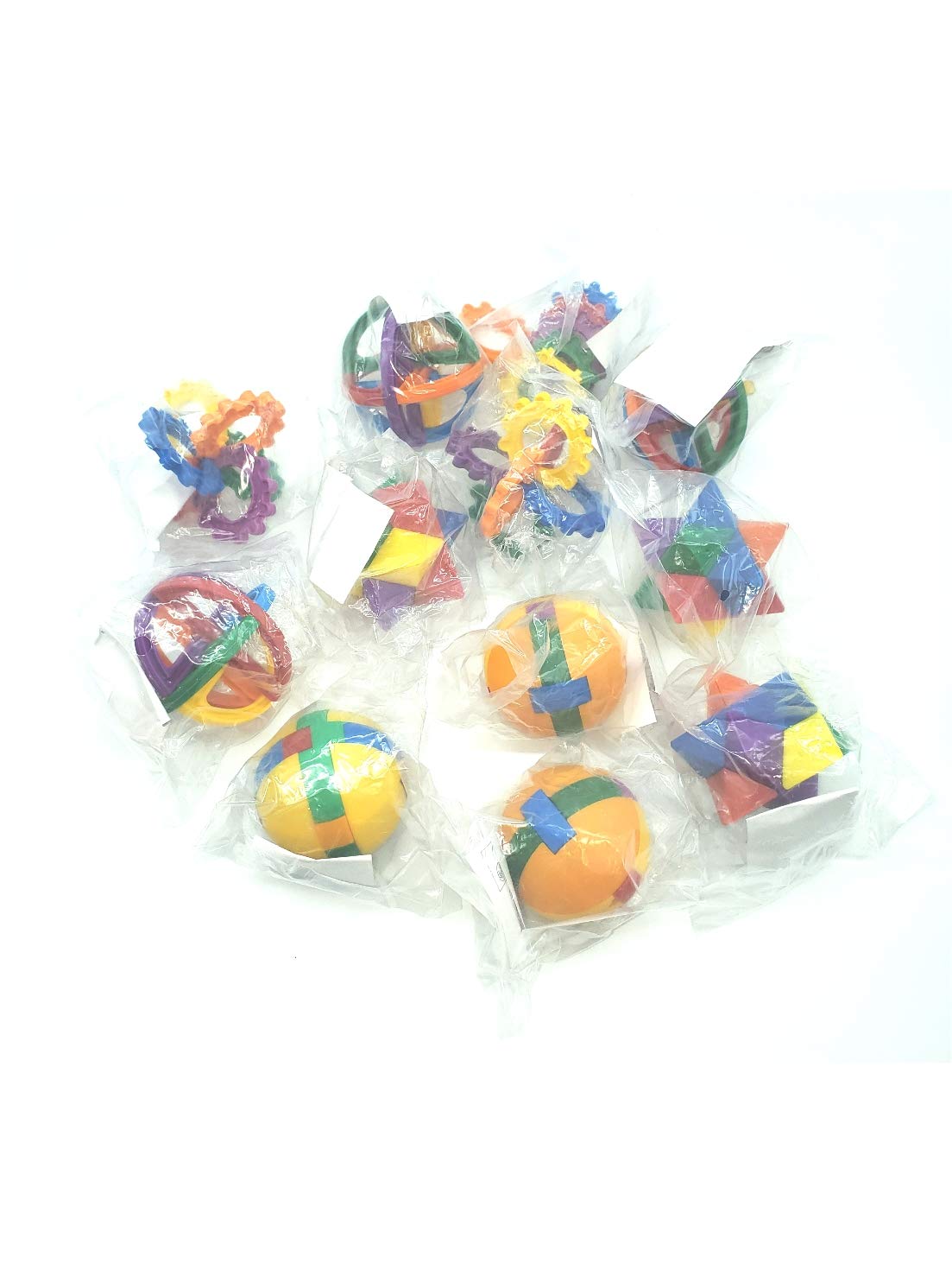 Fun Express Plastic Balls Puzzle (1 Dozen)