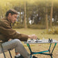 Chessnut Go Ultimate Portable Travel Chessboard - Full Piece Recognition, Magnetic Adhesion, Grey, Model CG100-G