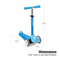Kids Scooter, Toddler Scooter, Flyer Glider Jr. With Light Up Wheels, Blue, Radio Flyer Ride On Toys For Kids 2-5 Years Old, For