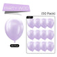 Partywoo 50Pcs Pearl Light Purple Balloons, 12Inch, Latex, For Balloon Garland, Birthday, Wedding Decorations