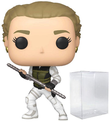 Yelena Belova #607 Pop Marvel: Black Widow Vinyl Figure (Bundled With Ecotek Plastic Protector To Protect Display Box)