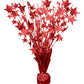 PMU Red Star-Burst Balloon Weights Centerpiece | Graduation Table Decor for Party Event, Halloween and Birthdays| Party Decorati