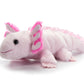 The Petting Zoo Axolotl Stuffed Animal Plushie, Gifts for Kids, Scoopz Sealife Animals, Pink Salamander Plush Toy, 8 inches