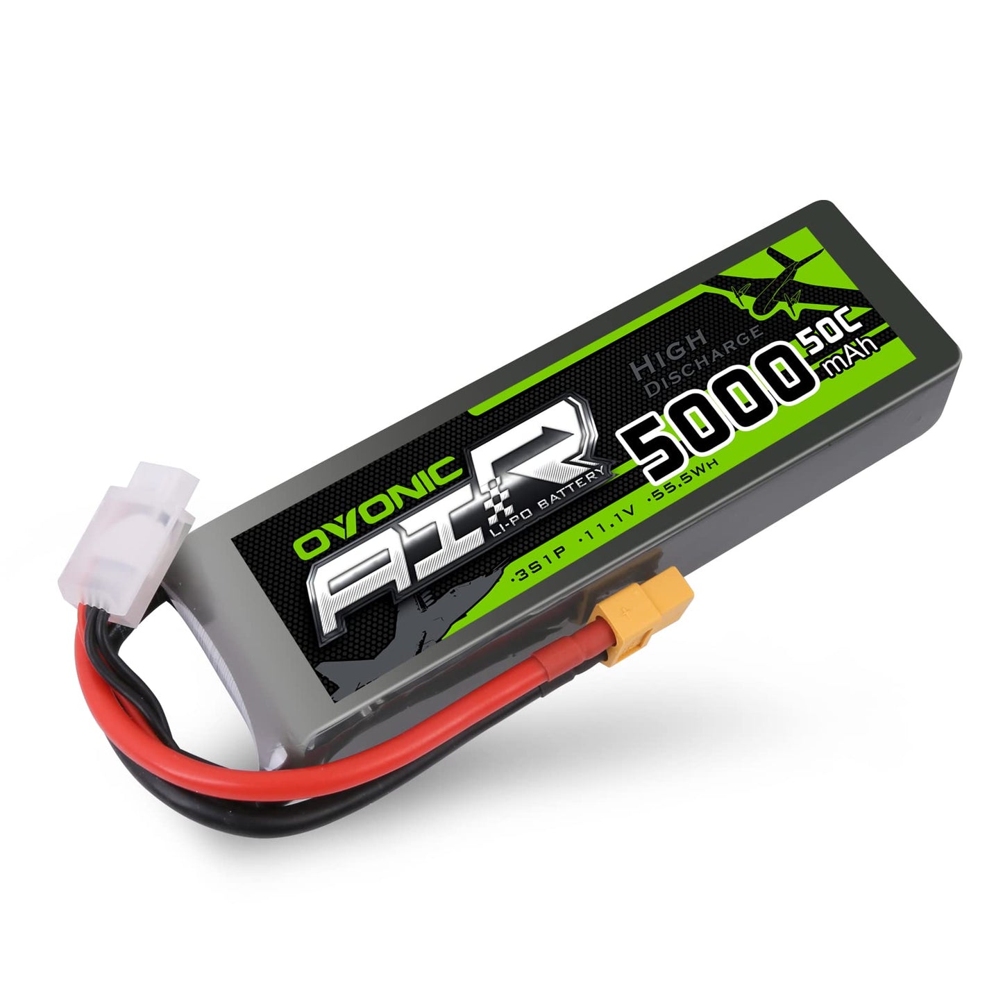 Ovonic 3S Lipo Battery 50C 5000Mah 11.1V Lipo Battery With Xt60 Connector For Rc Airplane Helicopter Quadcopter Rc Car Truck Boa