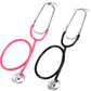 meekoo 2 Pack Kids Stethoscope Toy Real Working Nursing Cosplay Doctors Nurses Stethoscope for Kids Role Play Girls Boys Cosplay