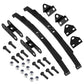 MOHERO Steel Leaf Springs Set HighLift Chassis Leaf Spring Suspension Set for 1/10 RC D90 Crawler Car Upgrade Parts