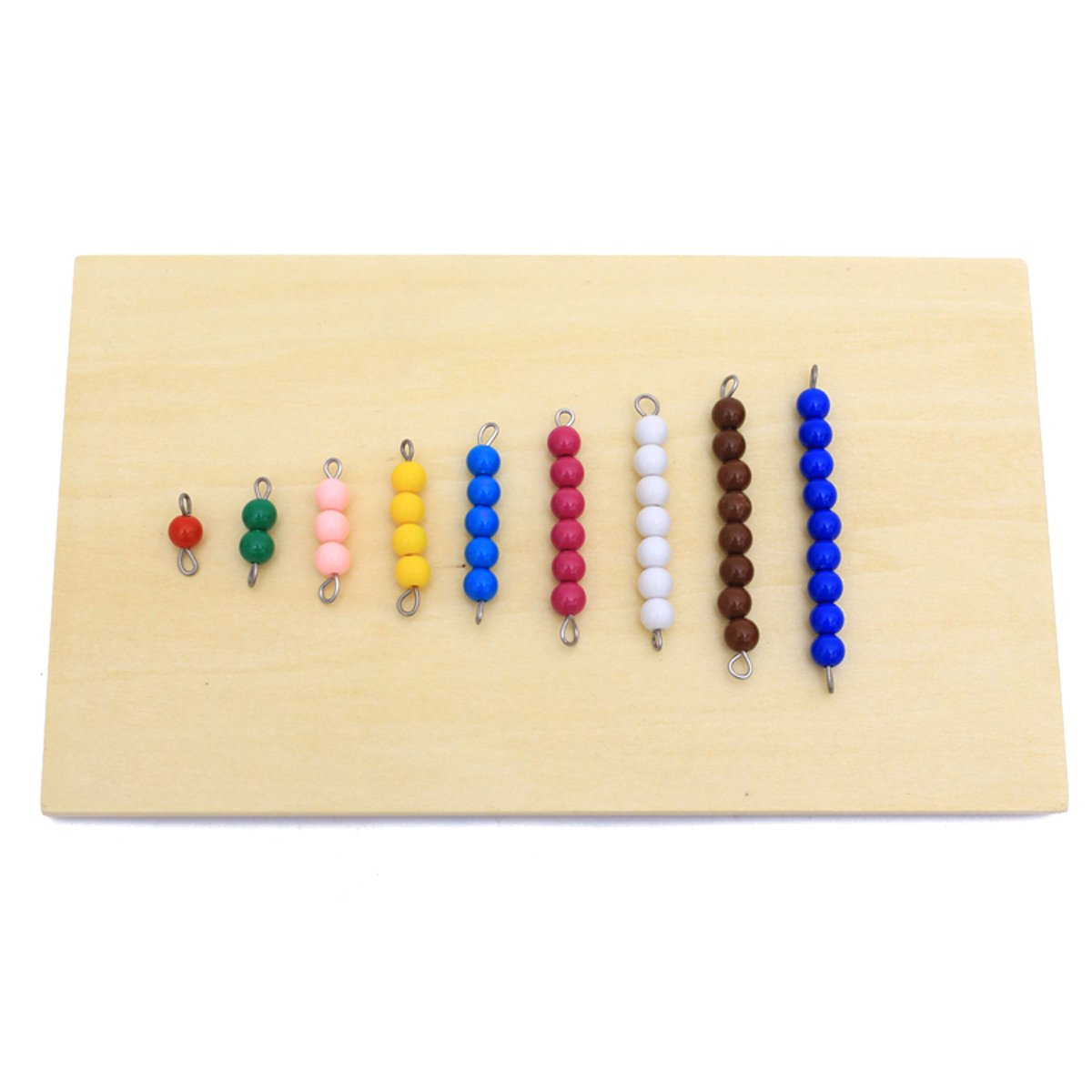 New Sky Montessori Checker Board Beads Early Development Mathematics Material For Kids Wooden Toy Montessori Math Learning Addit