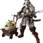 TAMASHII NATIONS - Star Wars: The Mandalorian - Ronin Mandalorian & Grougu (Beskar protective covering)  Bandai Spirits MEISHO Movie Realization Action Figure