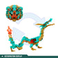 52Toys Megabox Chinese Dragon Deformation Toys Action Figure, Converting Toys In Mecha And Cube, Perfect Birthday Party Gift For