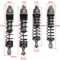 HobbyPark Aluminum Shocks for 1/10 Traxxas Slash Rustler Stampede 2WD 4x4 Hoss Bandit VXL Upgrades Shock Absorber Damper Set, Re